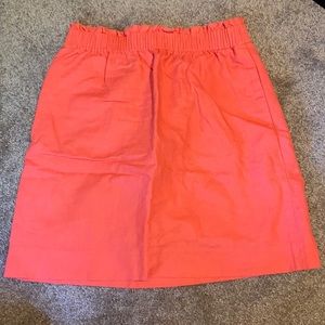 J Crew Coral Skirt